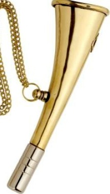 Corno da nebbia in ottone