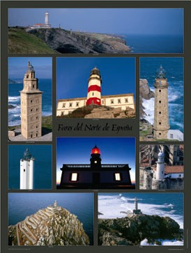 Faros del Norte de Espagna