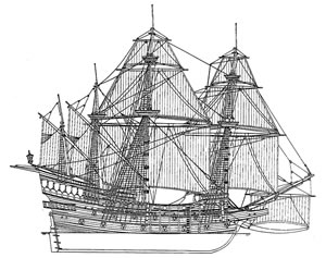 Galeone spagnolo 1607
