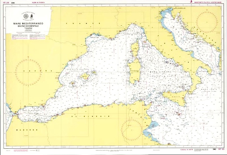 Mare Mediterraneo - Bacino Occidentale