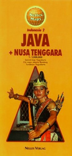 Java + Nusa Tenggara - carta turistica e stradale scala 1:1.500.000
