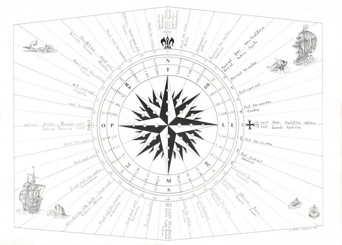 Rosa dei venti B - grande