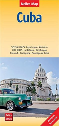 Cuba - carta turistica e stradale scala 1:775.000
