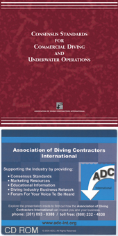 Consensus standards for commercial diving and underwater operations - con CD-ROM