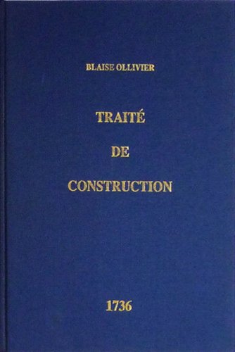 Traitè de construction 1736