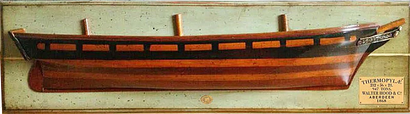 Tea clipper Thermopylae 1868