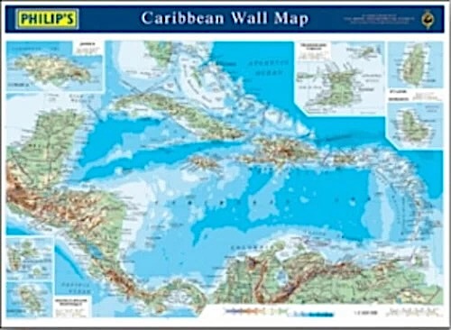 Caribbean reference map