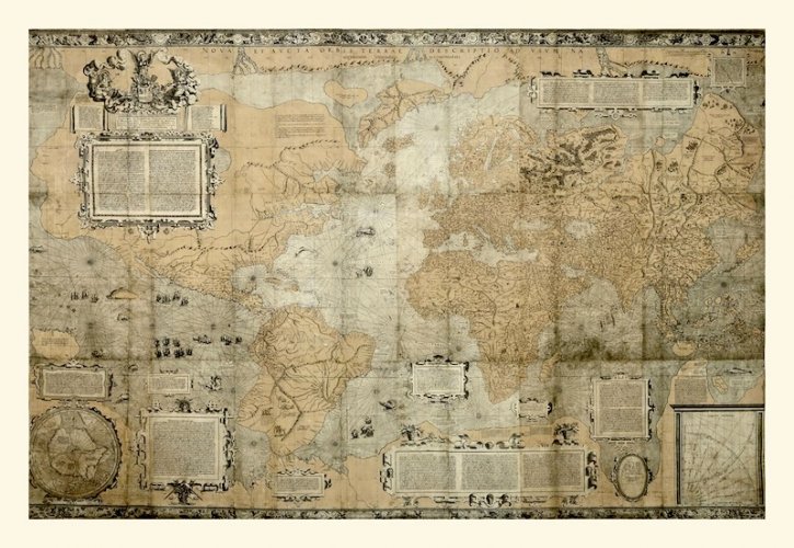 Nova et Aucta Orbis Terrae Descriptio 1569 - grande