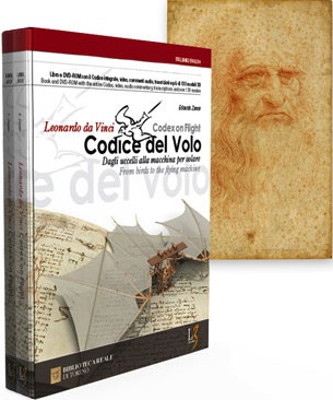 Leonardo da Vinci codice del volo, codex on flight - with DVD