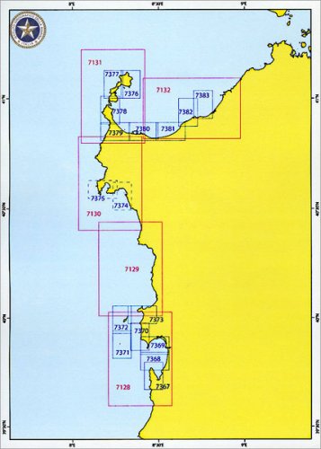 Kit carte nautiche da diporto P3c Sardegna Ovest