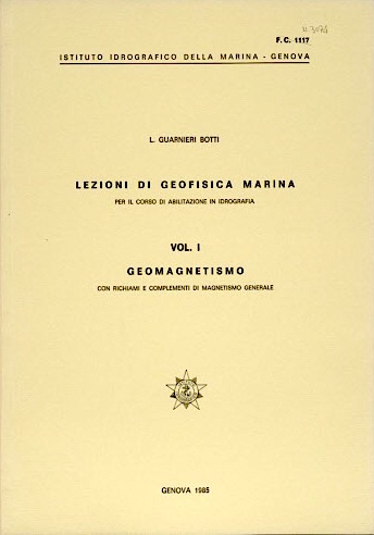 Lezioni di geofisica marina vol.1