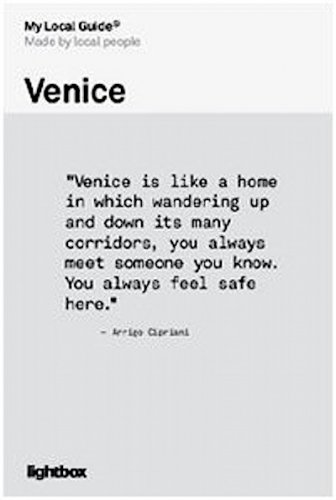 My local guide Venice in english