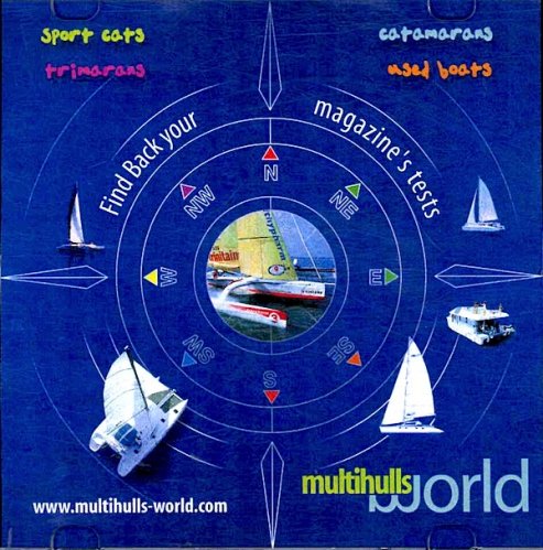 Multihulls test, sport cats, catamarans, trimarans & used boats - CD-ROM Mac Win