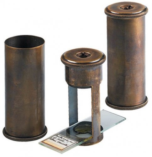 Microscopio in ottone