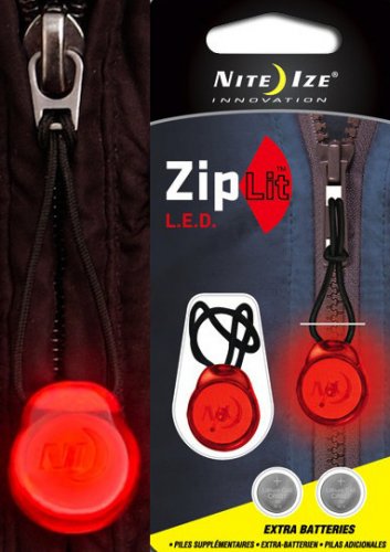 Zip lit red