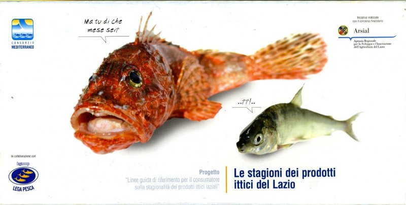 Stagioni dei prodotti ittici del Lazio
