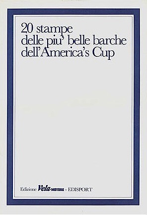 20 stampe delle più belle barche dell'American's Cup