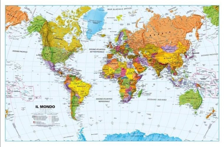 Mondo politico murale