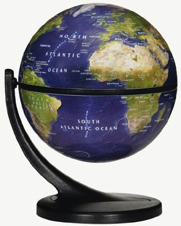 Wonder globe satellite