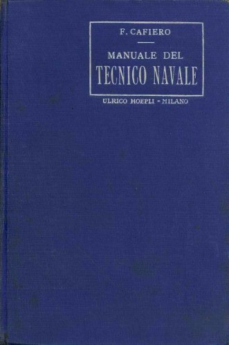 Manuale del tecnico navale