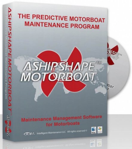 Ashipshape motorboat - CD-ROM Mac Win