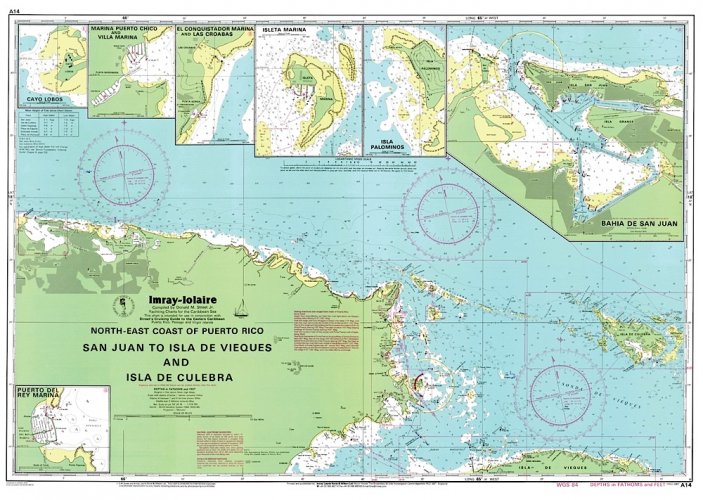 A14 San Juan to isla de Vieques & isla de Culebra