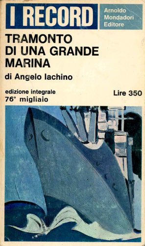 Tramonto di una grande marina