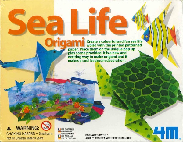 Origami sea life