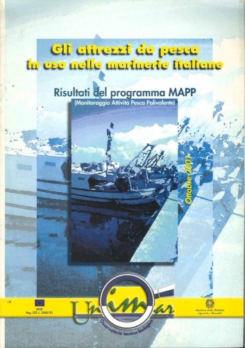 Attrezzi da pesca in uso nelle marinerie italiane