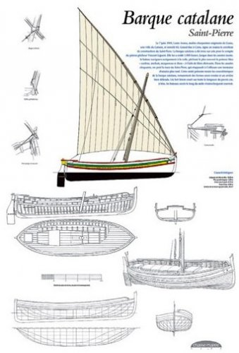 Barque catalane Sain-Pierre