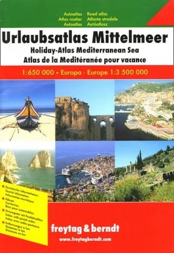 Holiday Atlas Mediterranean Sea - Atlas de la Mediterranee pour vacance