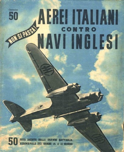 Aerei italiani contro navi inglesi