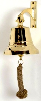 Campana nautica in ottone