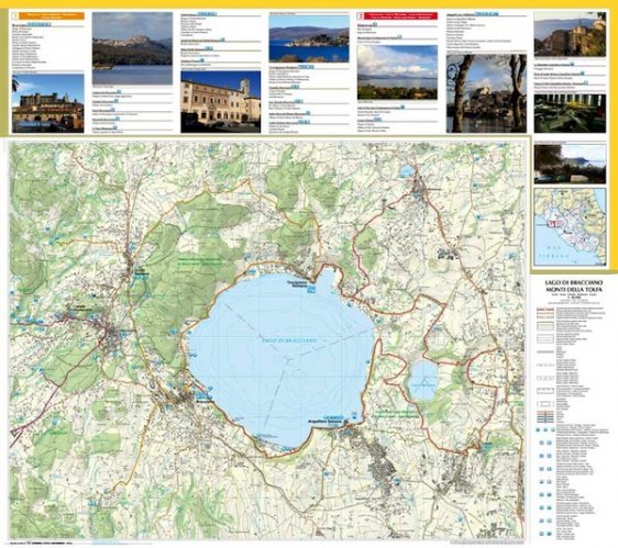Lago di Bracciano, Monti della Tolfa