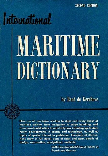 International maritime dictionary - english-french-german