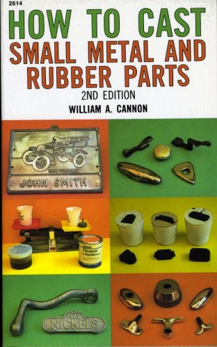 How to cast small metal and rubber part