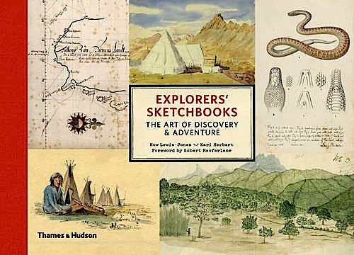 Explorers' sketchbooks