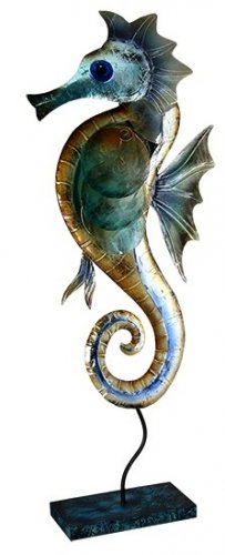Hippocampe metal - cavalluccio in lamiera