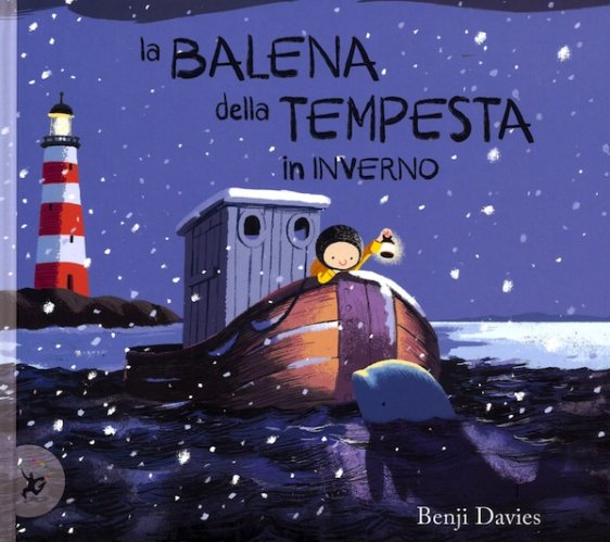 Balena della tempesta in inverno