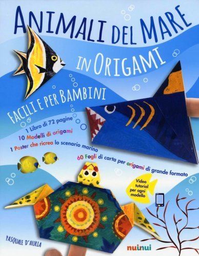 Animali del mare in origami facili per bambini