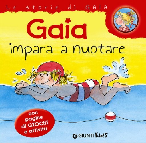 Gaia impara a nuotare