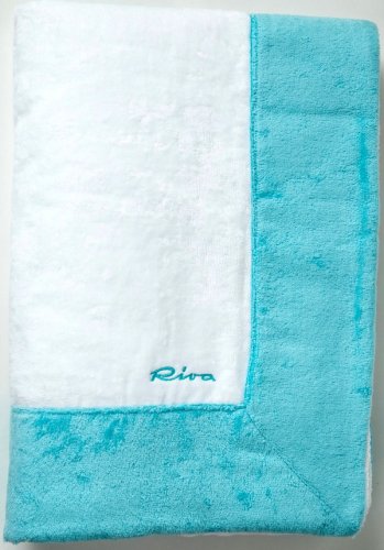 Telo mare spugna Riva acquamarina