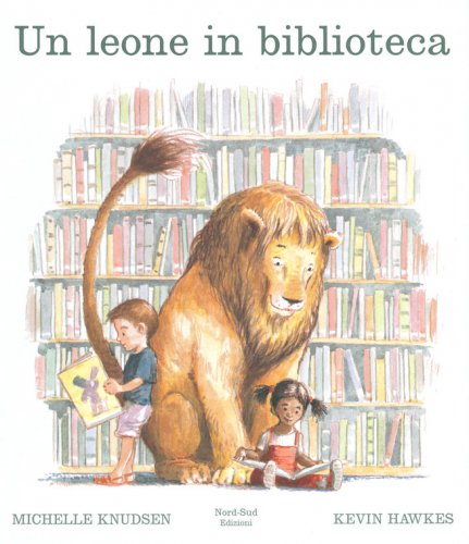 Leone in biblioteca