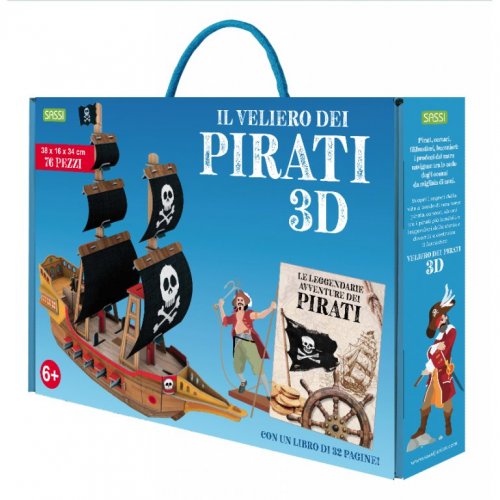 Leggendarie avventure dei pirati, il veliero dei pirati 3D