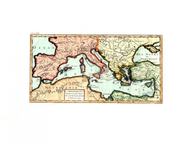 Mediterranée pour la concorde de la geographie