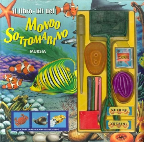 Libro kit del mondo sottomarino