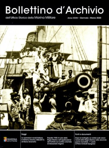 Bollettino d'Archivio dell'ufficio storico della Marina Militare