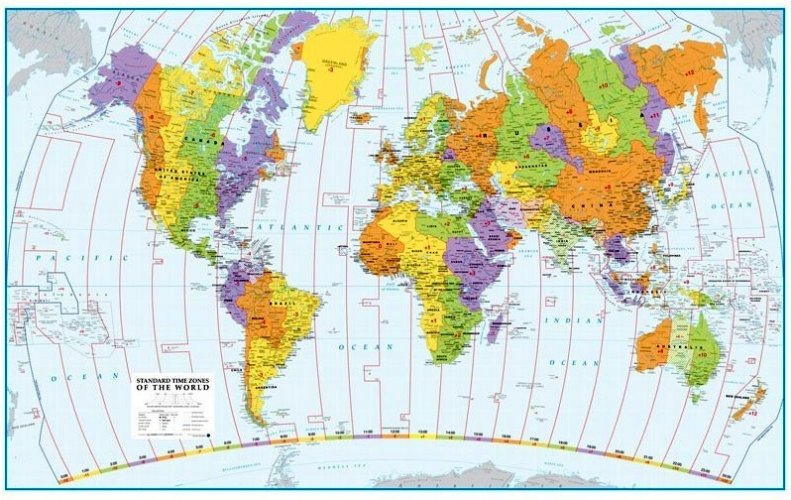 Mondo Time Zone of the World