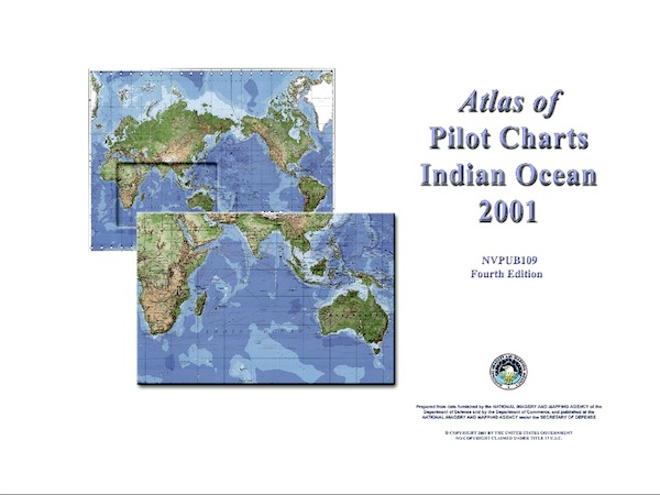 Atlas of pilot charts Indian Ocean