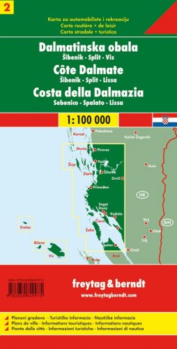 Costa dalmata 2 - Sebenico Spalato Lissa